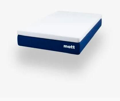 Matt sleeps matras 120x200, Huis en Inrichting, Slaapkamer | Matrassen en Bedbodems, Zo goed als nieuw, 120 cm, 200 cm, Twijfelaar