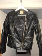 Kunstleren biker jasje, Kleding | Dames, Verzenden, Zo goed als nieuw, Maat 46/48 (XL) of groter, Zwart