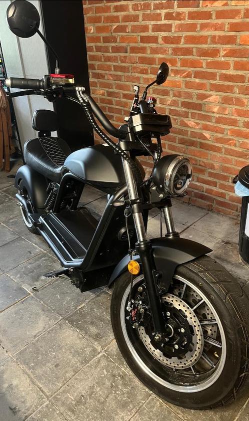 Scooter e-chopper, Fietsen en Brommers, Scooters | Overige merken, Zo goed als nieuw, Maximaal 45 km/u, Elektrisch, Ophalen