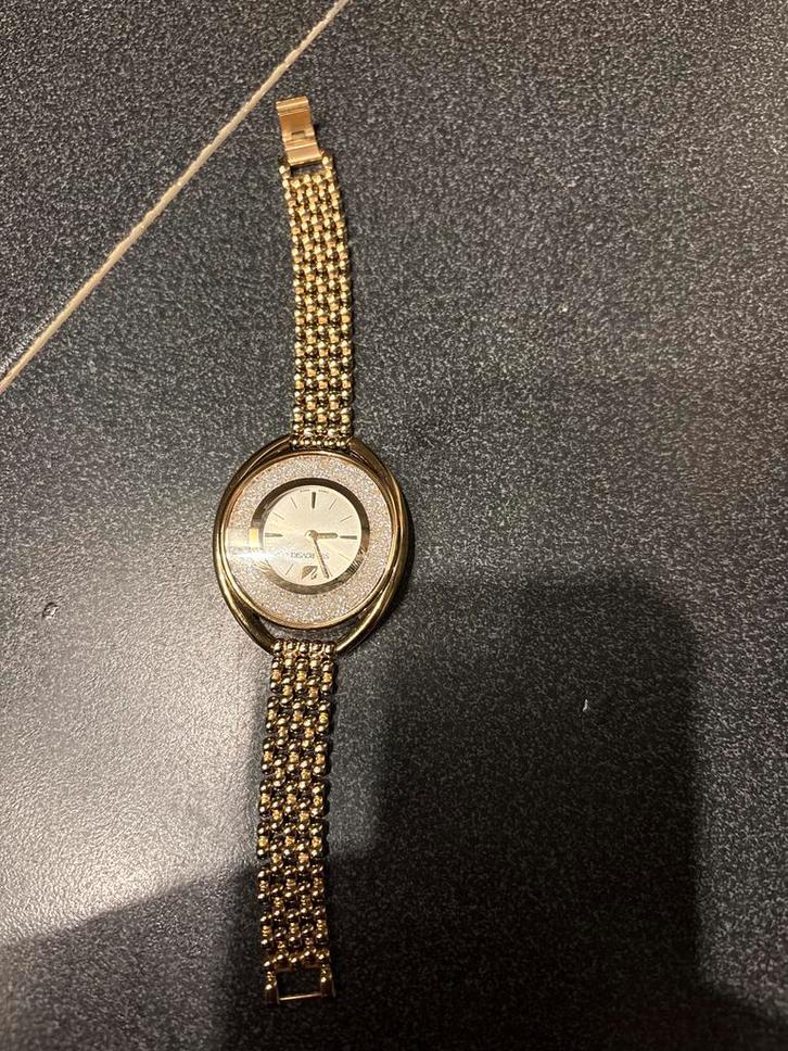 Swarovski Dameshorloge - Staal, Sieraden, Tassen en Uiterlijk, Horloges | Dames, Gebruikt, Polshorloge, Overige merken, Staal