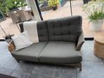Loungeset met kussens 4 Season Outdoor, Taupe kleur, Ophalen, 5 zitplaatsen, Kunststof, Zo goed als nieuw