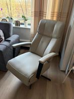 Luxe  Prominent Vecchio Sta-op Stoel - Volledig Leder - Zgan, Ophalen, Minder dan 75 cm, Leer, Zo goed als nieuw