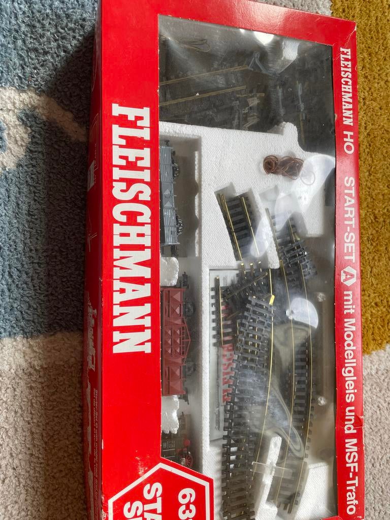 Fleischmann HO Start-Set A - Compleet!, Treinset, Gelijkstroom, Fleischmann, Ophalen of Verzenden