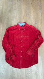 Heren tommy hildiger overhemd rood maat XL, Tommy Hilfiger, Ophalen of Verzenden, Zo goed als nieuw, Halswijdte 43/44 (XL)