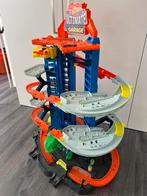 Hot Wheels City Ultimate Garage Robo T-Rex, Kinderen en Baby's, Speelgoed | Racebanen, Ophalen, Racebaan, Zo goed als nieuw, Hot Wheels