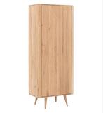 Set van twee massief eiken opbergkasten, Ophalen, Zo goed als nieuw