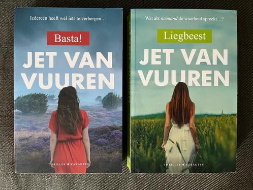 Jet van Vuuren - Basta!  & Liegbeest. (2 voor €7,-), Boeken, Thrillers, Zo goed als nieuw, Ophalen of Verzenden