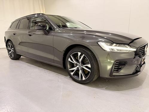 Volvo v-60 2.0 T8 Recharge PHEV R Design AWD (bj 2020), Auto diversen, Schadeauto's, Volvo, Automaat, Hybride Elektrisch/Benzine