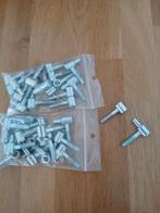 Paumelle scharnieren - 20 paar - verzinkt 9x25 staal, Ophalen, Nieuw, IJzer, Scharnier