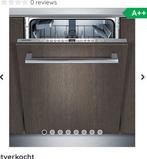 Siemens  inbouw vaatwasser LED PROJECTIE  **NIEUWSTAAT**, Witgoed en Apparatuur, Vaatwasmachines, Voorspoelprogramma, Minder dan 10 liter