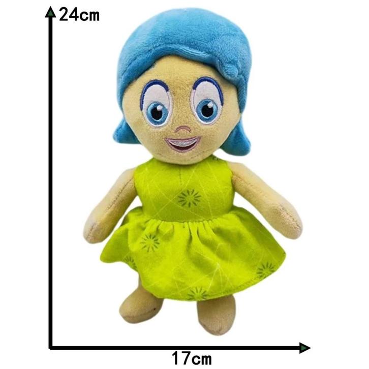 Nieuw !! Inside Out Joy / Plezier knuffel pluche pop. 24 cm, Kinderen en Baby's, Speelgoed | Knuffels en Pluche, Nieuw, Overige typen