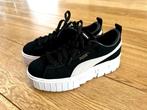 Platform sneakers Puma gympen zwart wit maat 40 valt als 39, Wit, Puma, Verzenden, Sneakers of Gympen