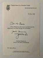 67e verjaardag Duke of Edinburgh, Prins Philip, 2008, Verzamelen, Koninklijk Huis en Royalty, Ophalen of Verzenden, Zo goed als nieuw