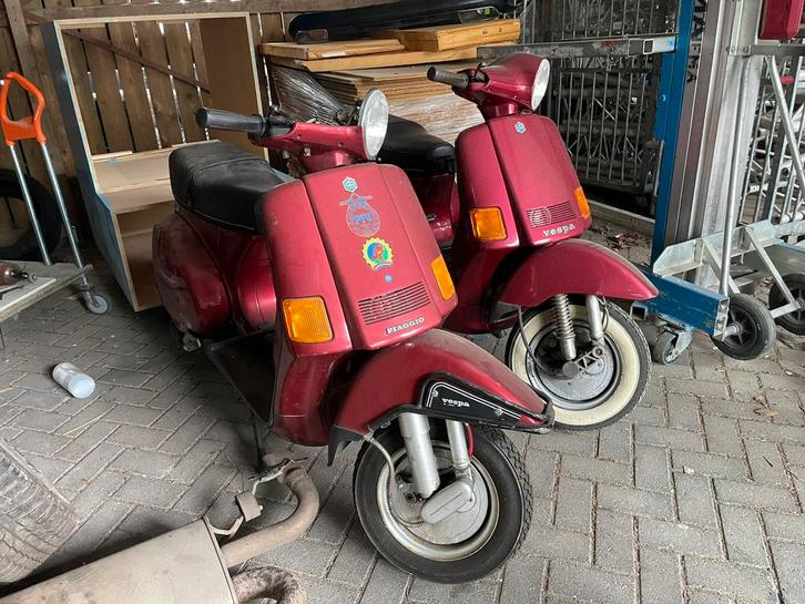 Schuurvonst Vespa Cosa 200 2 takt 4 versn.  LX PX 125 150, Motoren, Motoren | Piaggio, Particulier, Scooter, 11 kW of minder, 1 cilinder