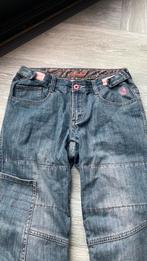 Dames motorbroek jeans kevlar maat M - zie beschrijving, Motoren, Kleding | Motorkleding, Ophalen, Tweedehands, Dames, Broek | textiel