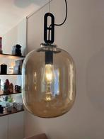 Moderne hanglamp glas, Ophalen, Gebruikt, Glas, 50 tot 75 cm
