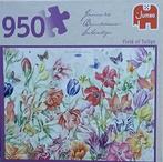 Jumbo Puzzel Janneke Brinkman - Tulpenveld 950 stuks, Ophalen of Verzenden, 500 t/m 1500 stukjes, Zo goed als nieuw, Legpuzzel