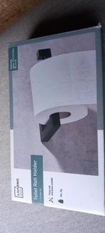 Zwarte toiletrol houder, Ophalen, Nieuw, Zwart, Overige typen
