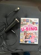 Wii U Sing met microfoon, Spelcomputers en Games, Ophalen of Verzenden, Zo goed als nieuw