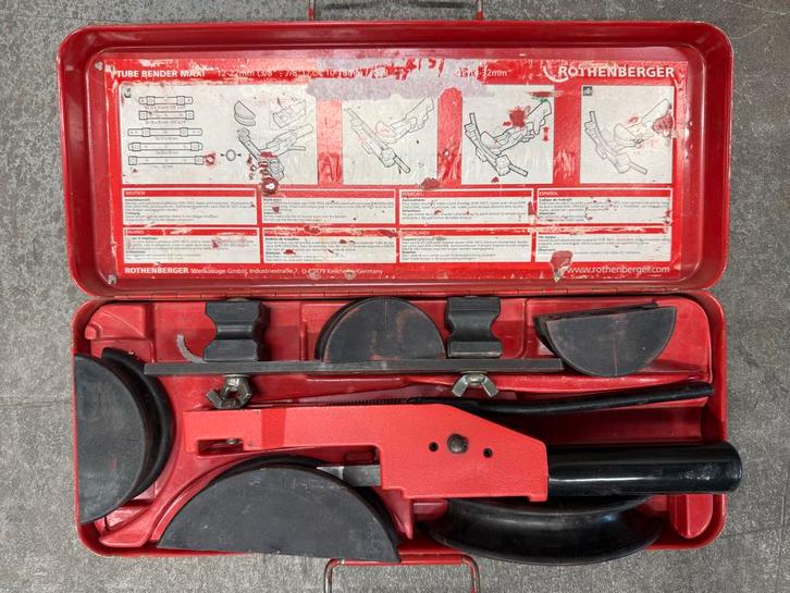 Rothenberger Buizenbuiger Maxi 12-22mm, Doe-het-zelf en Verbouw, Gereedschap | Handgereedschap, Zo goed als nieuw, Ophalen of Verzenden