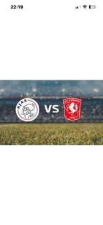 Te koop Ajax-Twente 4 kaarten, Tickets en Kaartjes, Twee personen, April