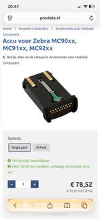 Accu voor Zebra MC90xx, MC91xx, MC92xx, Ophalen of Verzenden, Zo goed als nieuw