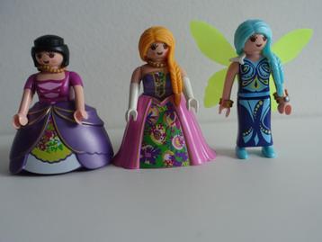 3 vrouwen, hofdame, prinses, fee playmobil beschikbaar voor biedingen