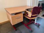 Verstelbaar bureau + stoel kind, Kinderen en Baby's, Gebruikt, Tafel(s) en Stoel(en), Ophalen