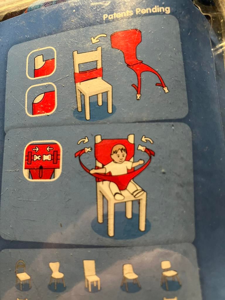 Stoel (inzet) voor baby, Ophalen, Zo goed als nieuw, Overige typen