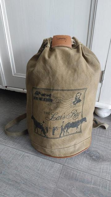 Vintage Levis 80s U.S. Mail duffelzak plunjezak backpack  beschikbaar voor biedingen