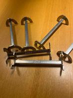 Zes Sola messenleggers retro, Antiek en Kunst, Ophalen