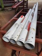 Aluminium buis,: ø83mm, ø90mm, ø100mm, Ophalen, Gebruikt, 2 tot 4 meter, Aluminium