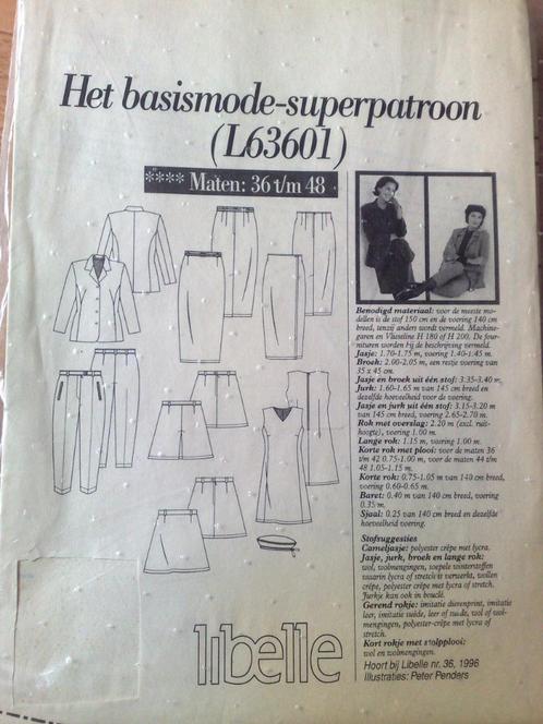 7 x Libelle patronen voor Vrouwen - (€2 per patroon), Hobby en Vrije tijd, Kledingpatronen, Vrouw, Overige merken, Verzenden