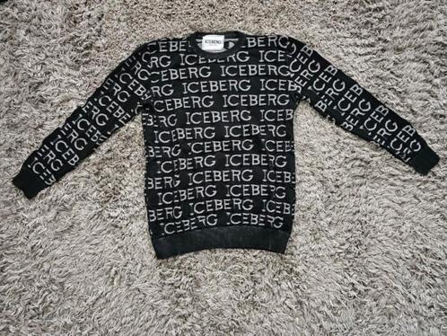 Iceberg Pullover maat M, Kleding | Heren, Truien en Vesten, Nieuw, Maat 48/50 (M), Zwart, Verzenden
