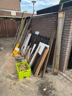Hout / brandhout / balken. GRATIS, Tuin en Terras, Ophalen