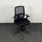 Zwarte Bureaustoel Met Mesh Rug 25342, Huis en Inrichting, Bureaustoelen, Ophalen, Gebruikt, Zwart, Bureaustoel