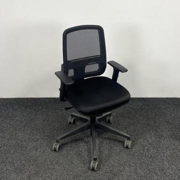 Zwarte Bureaustoel Met Mesh Rug 25342 beschikbaar voor biedingen