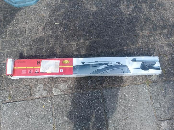 Menabo Brio Dakdragers Aluminium 120cm, Auto diversen, Dakdragers, Zo goed als nieuw, Ophalen