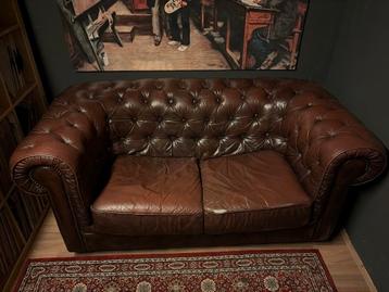 Chesterfield Imitatie 2-zits Bank - 180x95cm beschikbaar voor biedingen