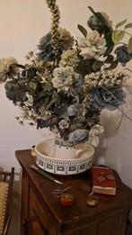 Lampetkan en schaal met droogbloemen, Ophalen