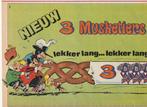 Retro reclame 1974 3 Musketiers chocola nieuw lange reep, Verzamelen, Verzenden, Overige typen