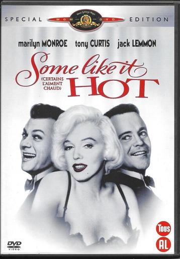 DVD "Some like it hot" (Marilyn Monroe) beschikbaar voor biedingen