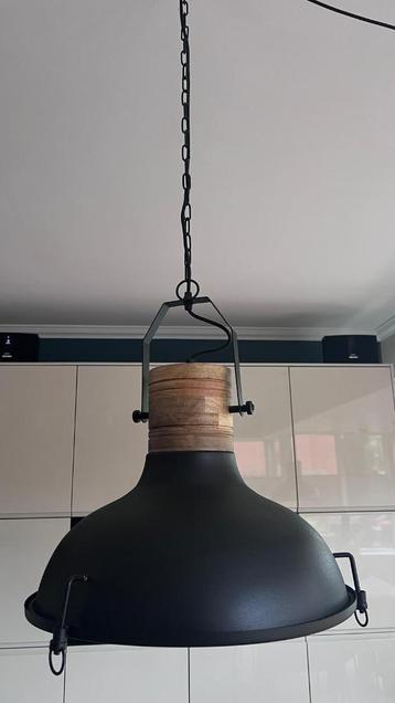 Dutchbone – Hanglampen RAW – Zwart ijzer & mangohout beschikbaar voor biedingen