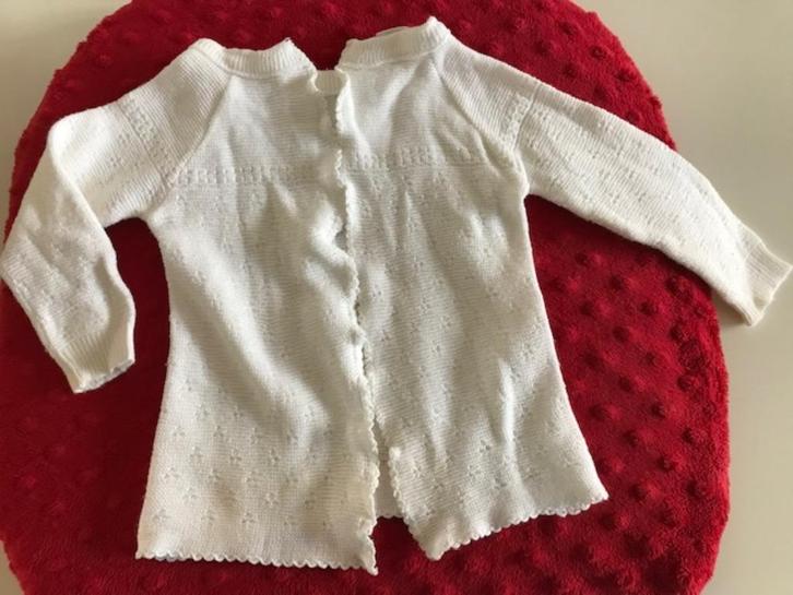 2 Vintage babyvestjes maat 62/68, Kinderen en Baby's, Babykleding | Maat 62, Zo goed als nieuw, Ophalen of Verzenden