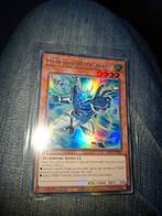 Yu-Gi-Oh! Elemental HERO Stratos - BLC1 - Special Rare NM, Ophalen of Verzenden, Nieuw, Losse kaart, Foil