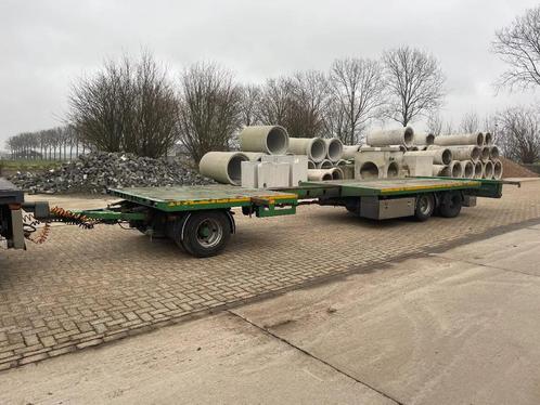 DRACO Uitschuifbare aanhangwagen 700 - 1030 laadvloer, Auto's, Vrachtwagens, Bedrijf, Te koop, Aanhangers en Opleggers, Overige brandstoffen