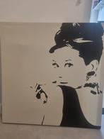 Canvas Audrey Hepburn, Ophalen