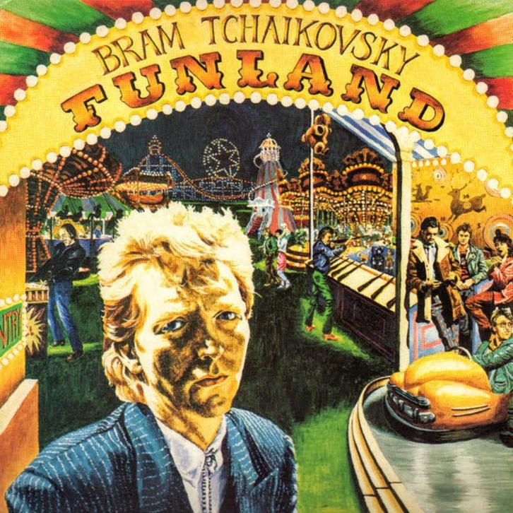 LP - Bram Tchaikovsky ‎– Funland, Cd's en Dvd's, Vinyl | Rock, Gebruikt, Poprock, 12 inch, Ophalen of Verzenden