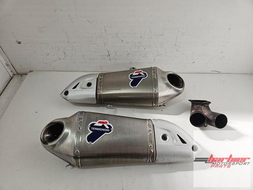 Panigale 1199 1199S 1199R Termignoni Stainless/Titanium uitl, Motoren, Onderdelen | Ducati, Gebruikt, Ophalen of Verzenden