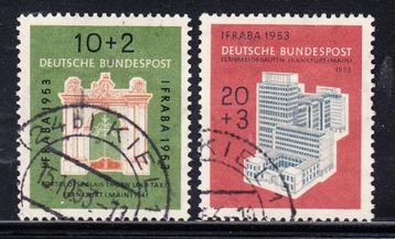 42 - West Duitsland michel 171/172 gestempeld , Internationa beschikbaar voor biedingen